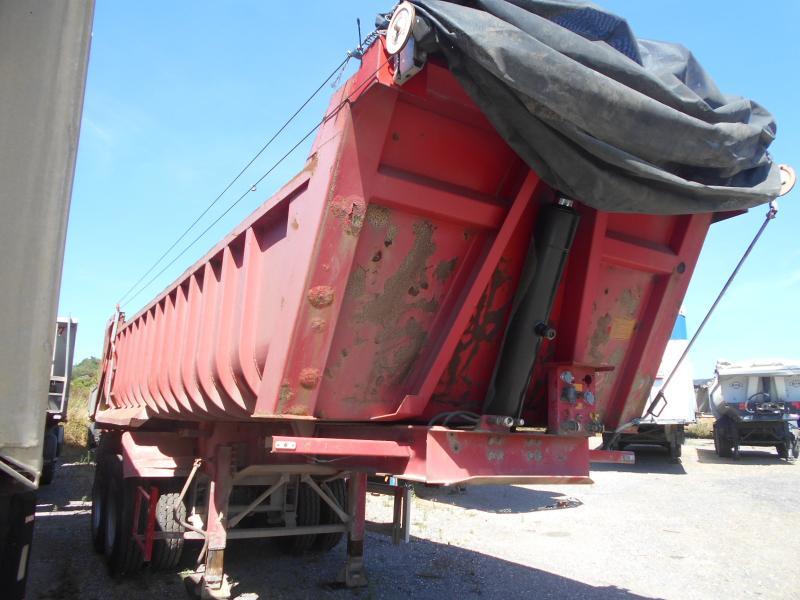 Semi-remorque benne Fruehauf