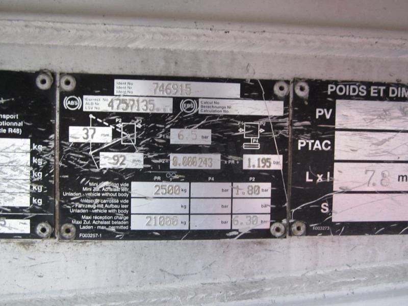 Semi-remorque benne General Trailers