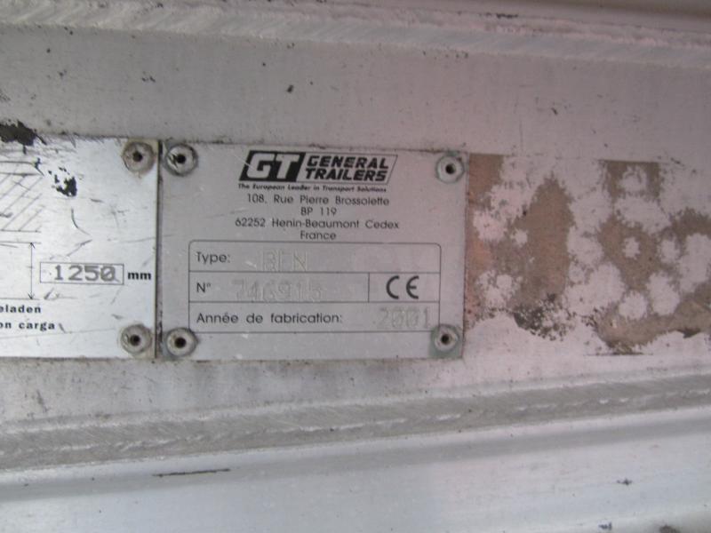 Semi-remorque benne General Trailers