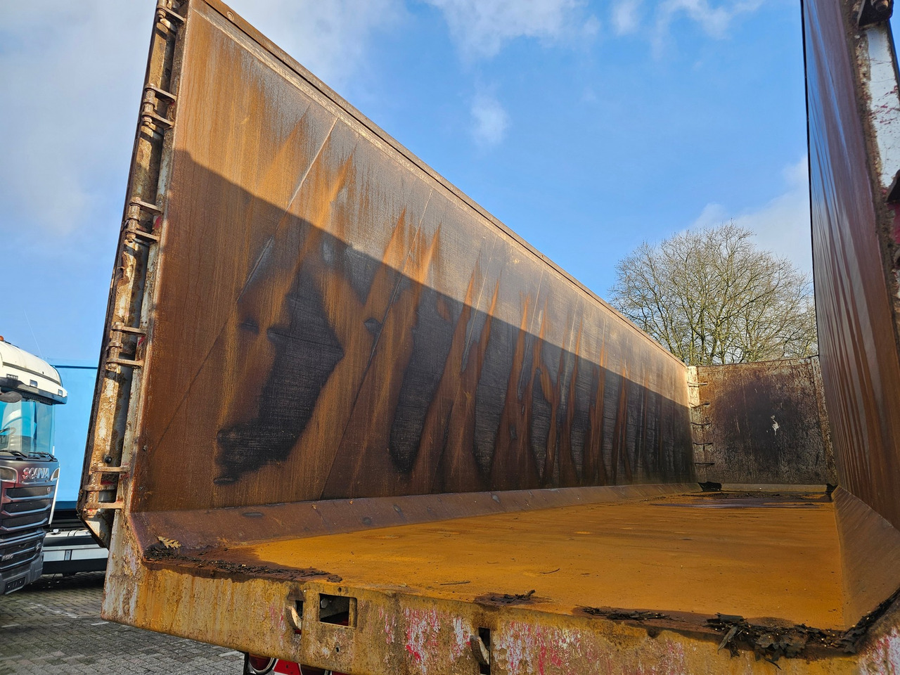 Semi-remorque benne KH Trailer S42B Scraptipper 68 M3