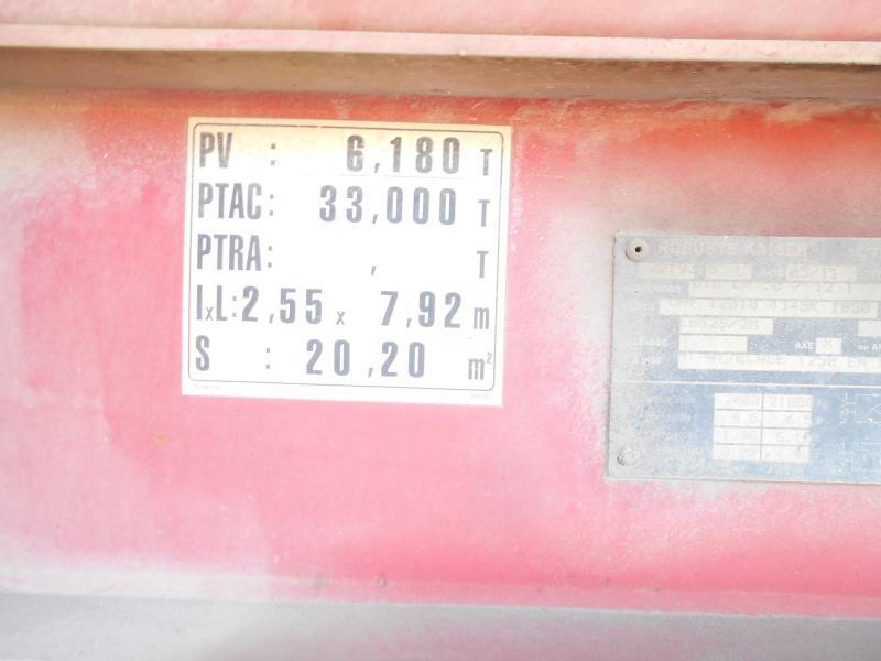 Semi-remorque benne Kaiser