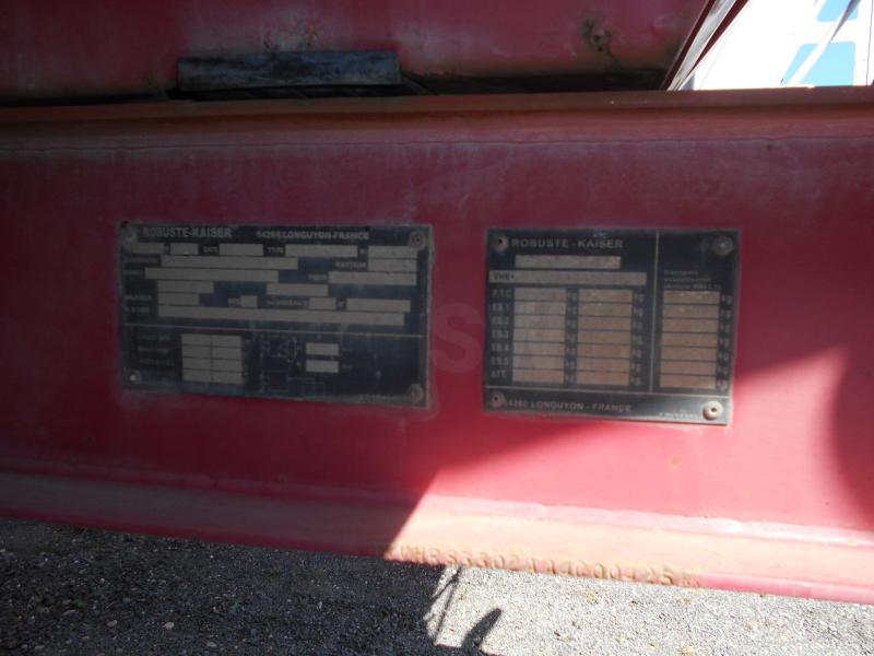 Semi-remorque benne Kaiser