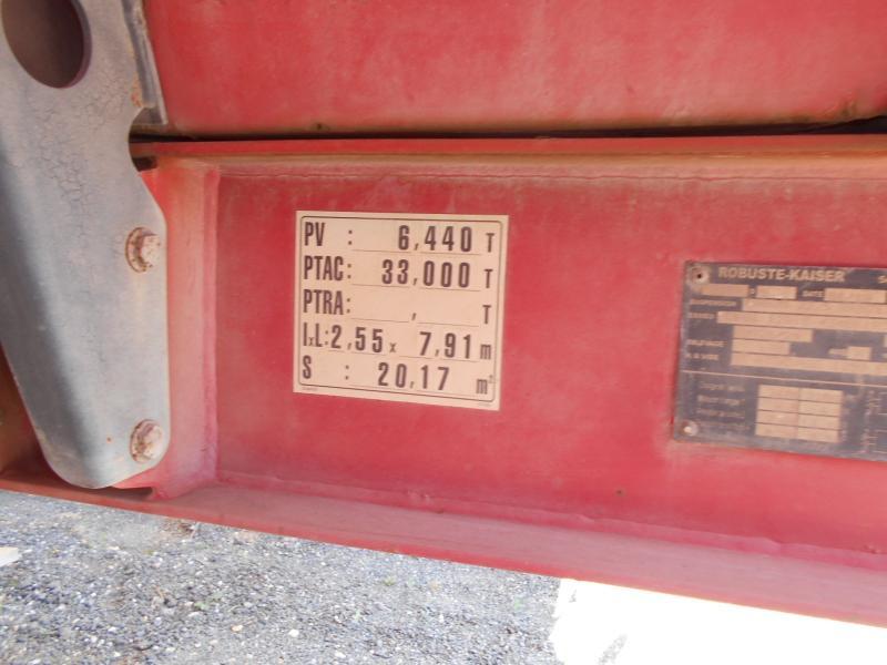 Semi-remorque benne Kaiser