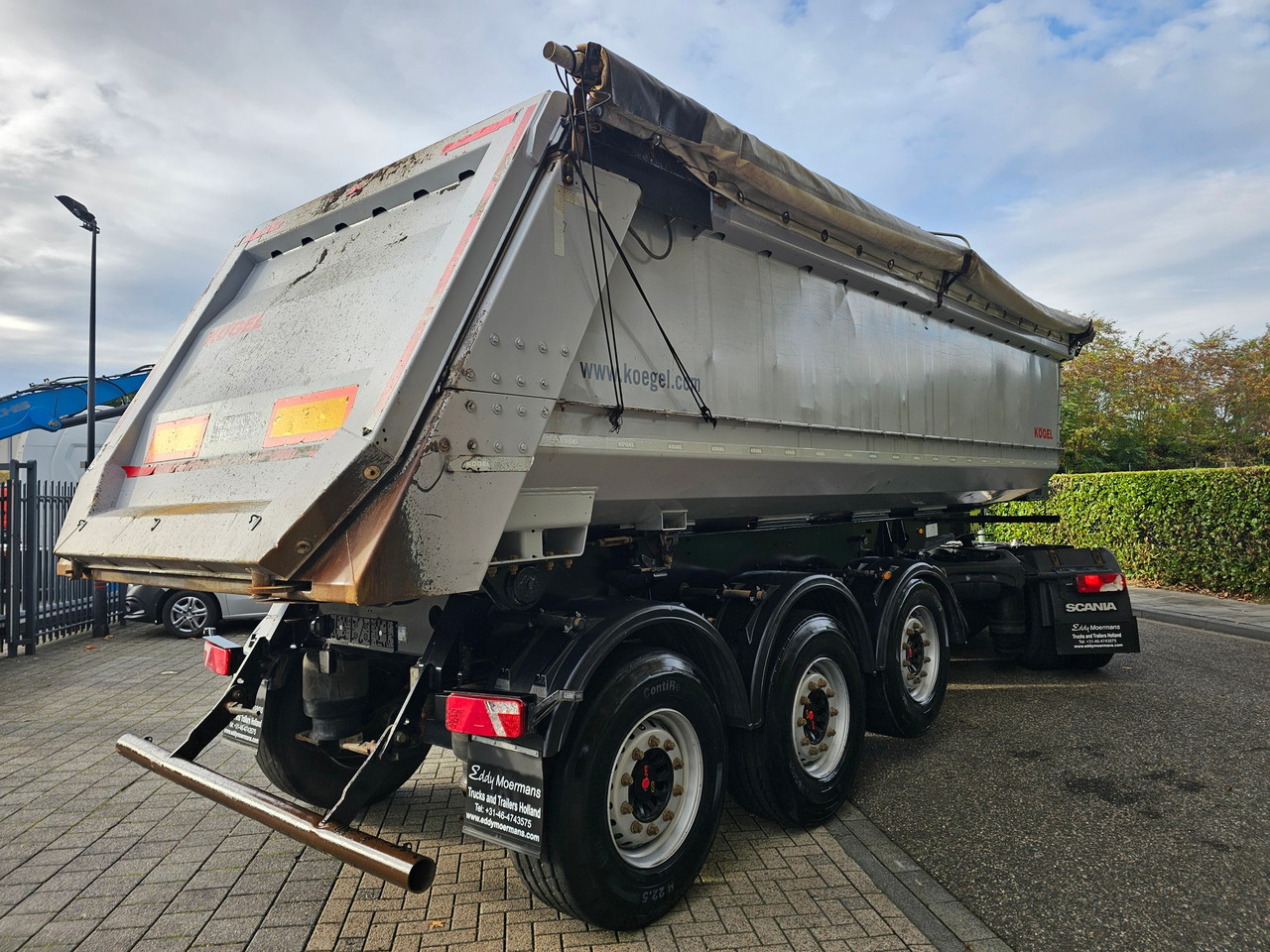 Semi-remorque benne Kögel SKM24