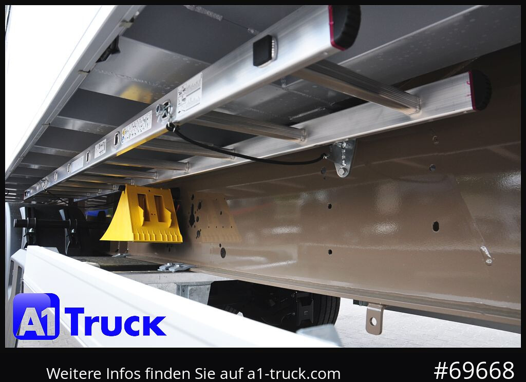 Semi-remorque benne REISCH RHKS, Alu-Kippmulde 50m³, NEU Kombitüren, Alufelgen, Liftachse,