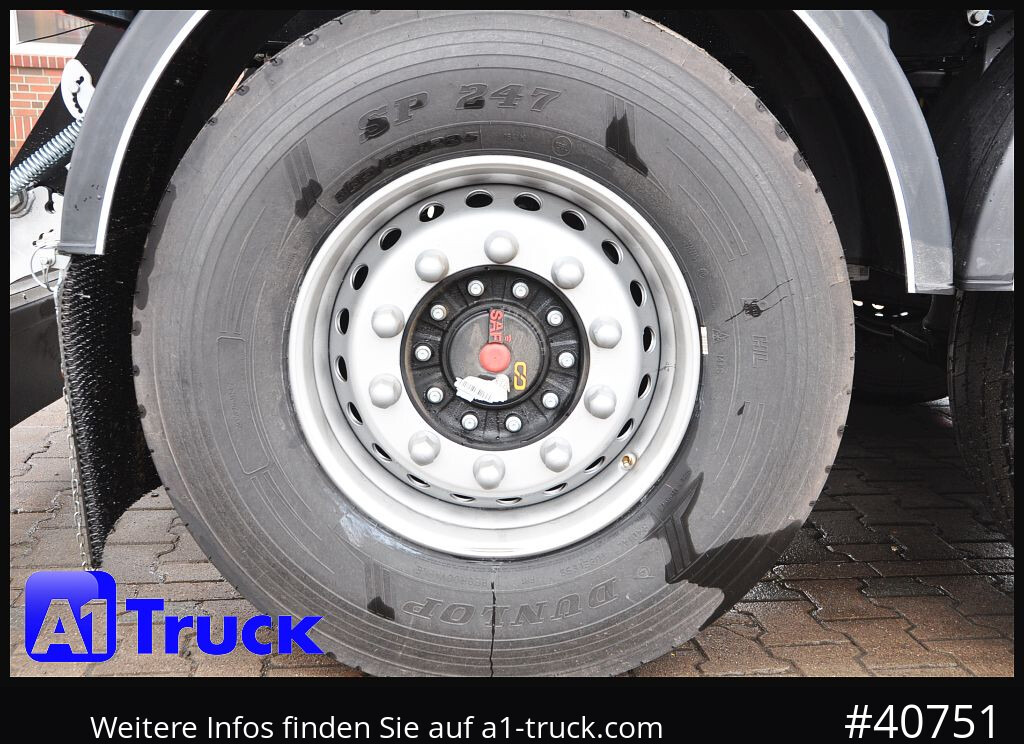 Semi-remorque benne REISCH Steelpipe-R 24m³ NEU Stahl Lift SAF Hardox