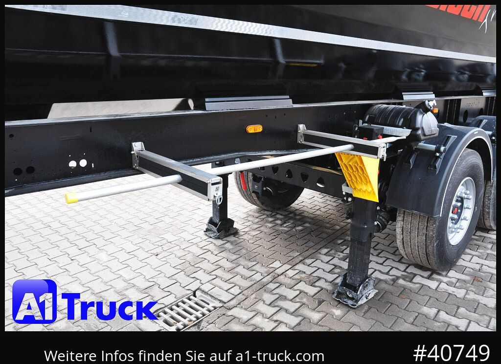 Semi-remorque benne REISCH Steelpipe-R 24m³ NEU Stahl Lift SAF Hardox