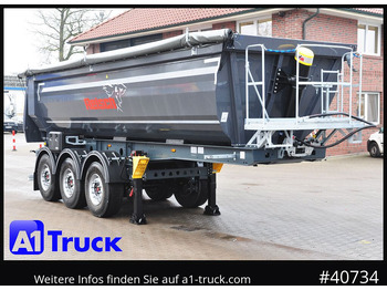 Semi-remorque benne REISCH Steelpipe-R 25m³ NEU Stahl Lift SAF Hardox