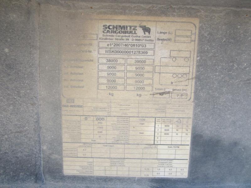 Semi-remorque benne Schmitz Cargobull