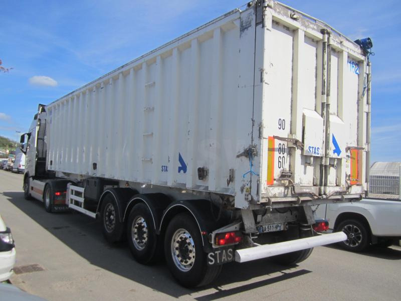 Semi-remorque benne Stas