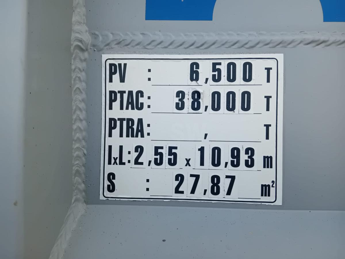 Semi-remorque benne Stas