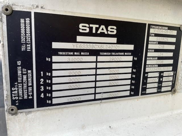 Semi-remorque benne Stas