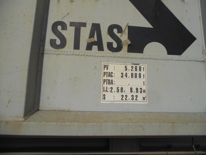 Semi-remorque benne Stas