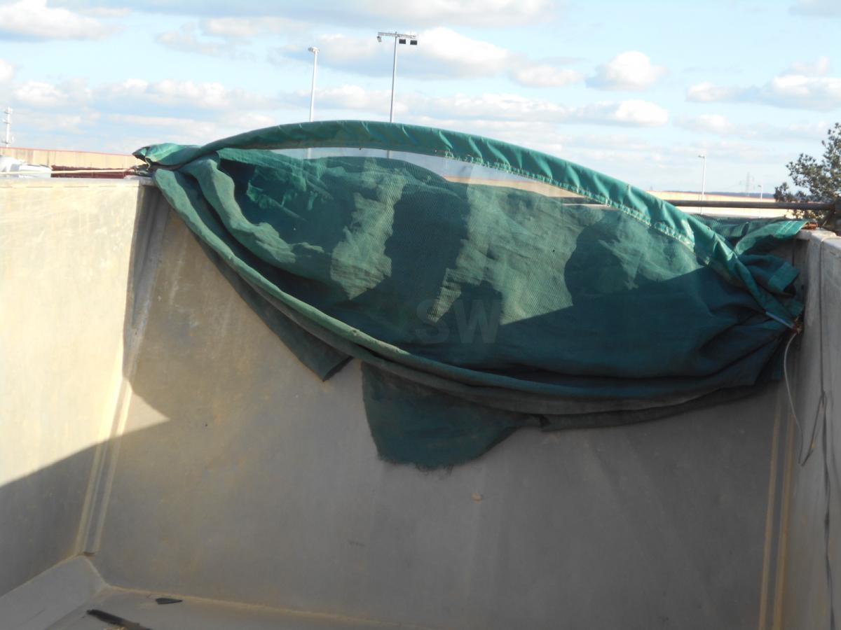 Semi-remorque benne Stas