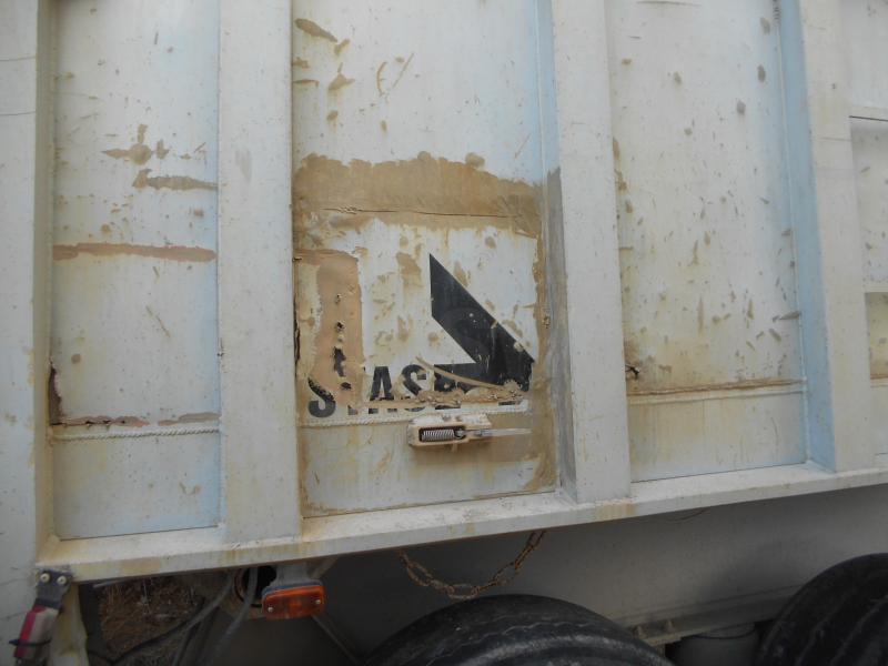 Semi-remorque benne Stas