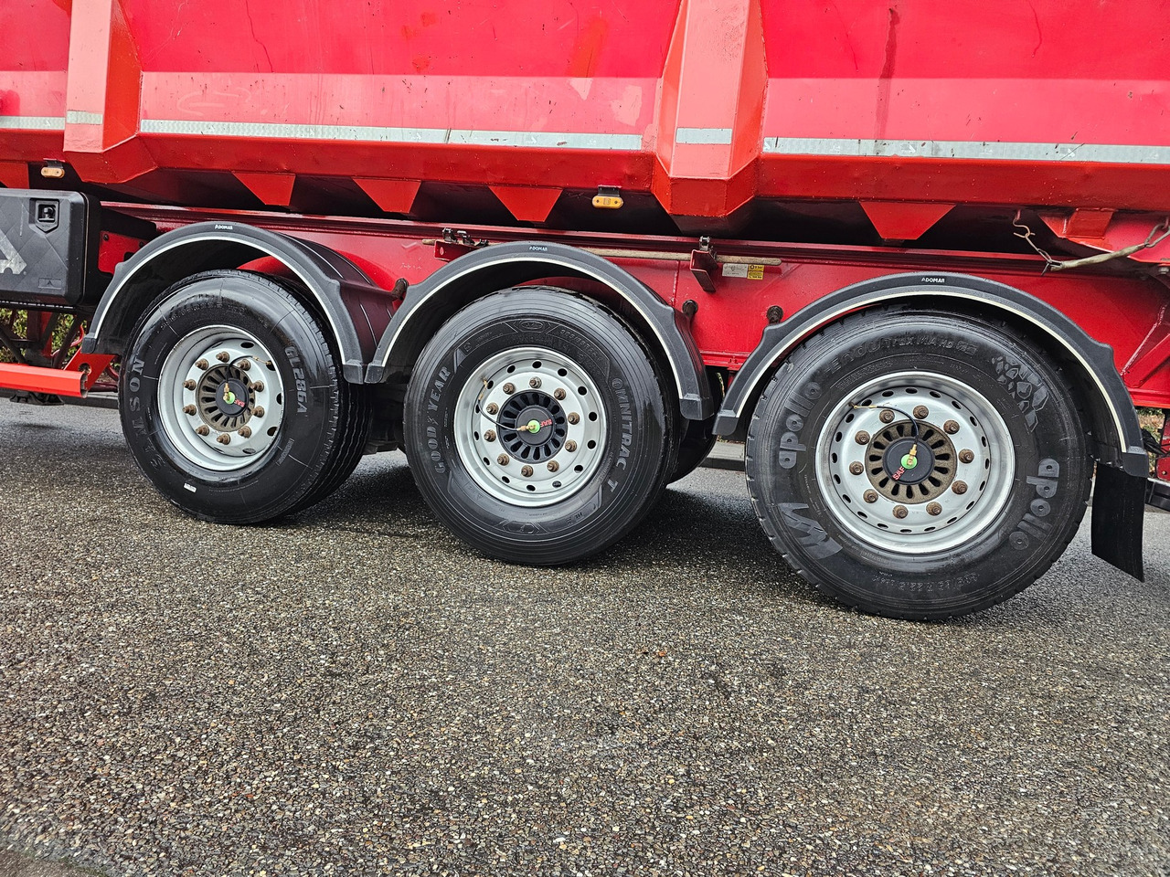 Semi-remorque benne Stas S300CX Scrap Tipper