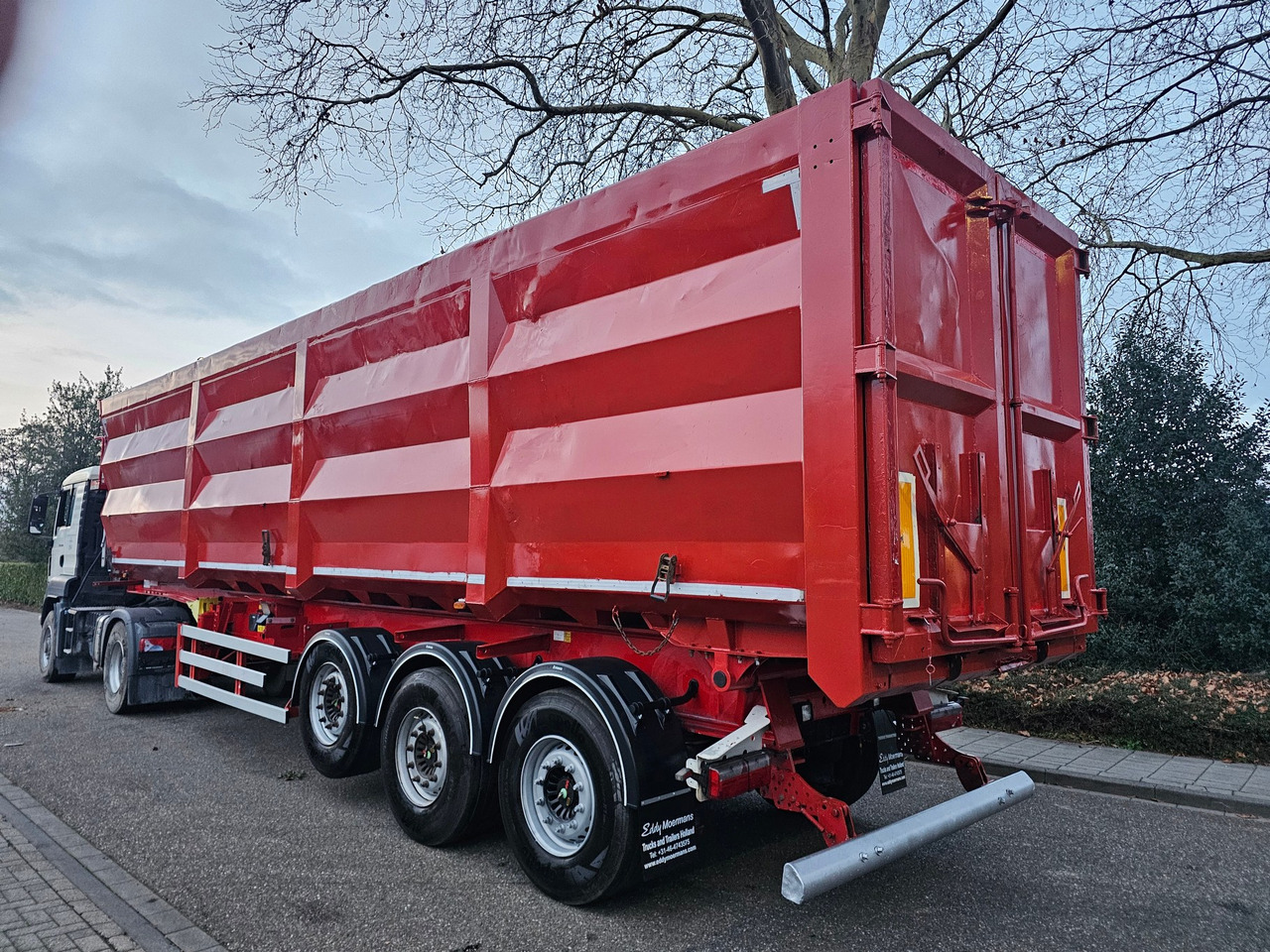 Semi-remorque benne Stas S300CX Scrap Tipper