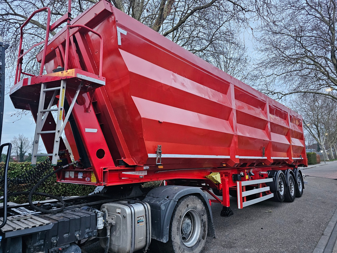 Semi-remorque benne Stas S300CX Scrap Tipper