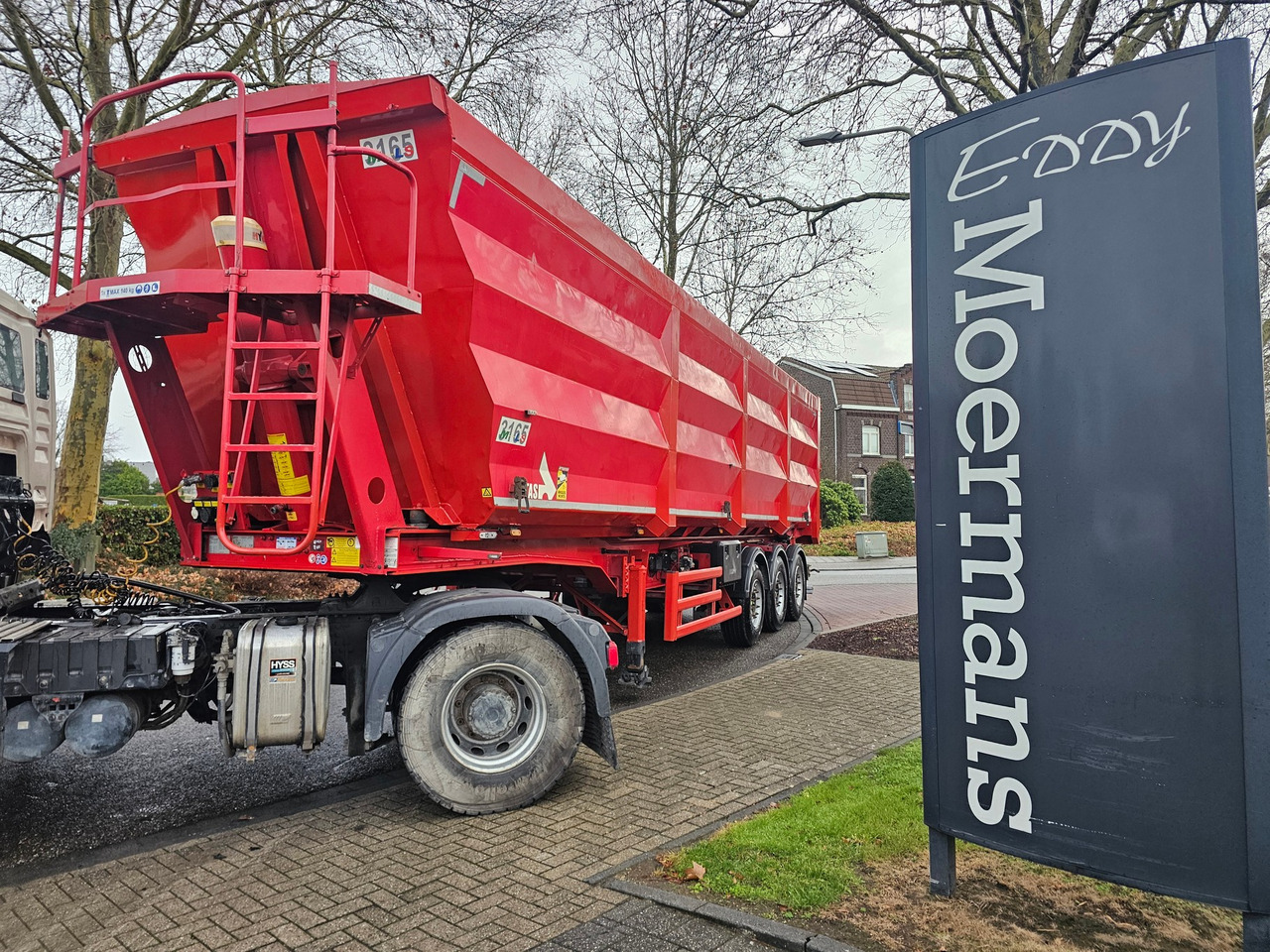 Semi-remorque benne Stas S300CX Scrap Tipper