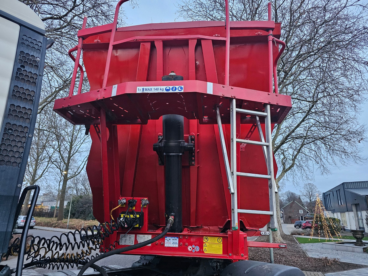 Semi-remorque benne Stas S300CX Scrap Tipper