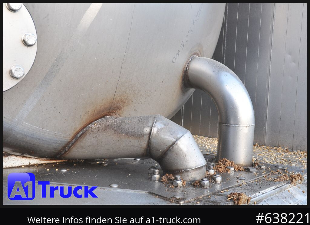 Semi-remorque citerne BENALU Kombiliner Gülle Tank + Kipper fest34m³  flüssig 26m³, Tüv neu,