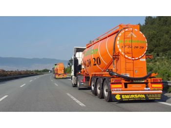 EMIRSAN Customized Cement Tanker Direct from Factory - Semi-remorque citerne