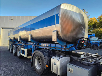 Mafa 30 000L INSULATED INOX TANK - 3 COMP. - PUMP/COUNTER - Semi-remorque citerne