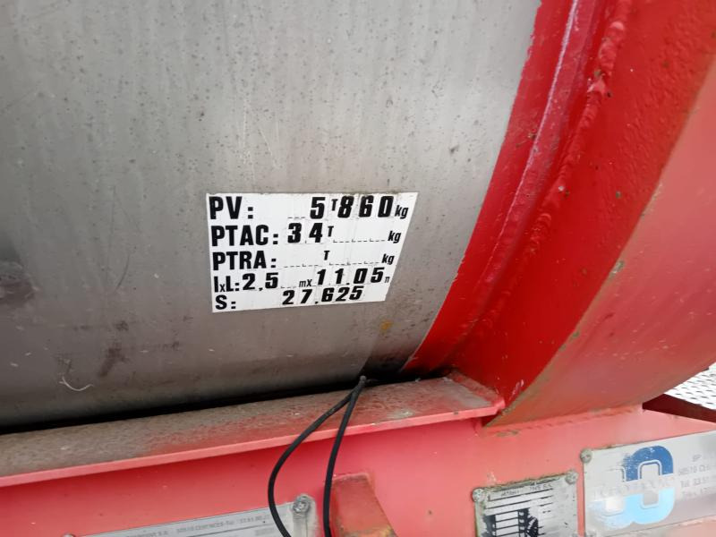 Semi-remorque citerne Maisonneuve