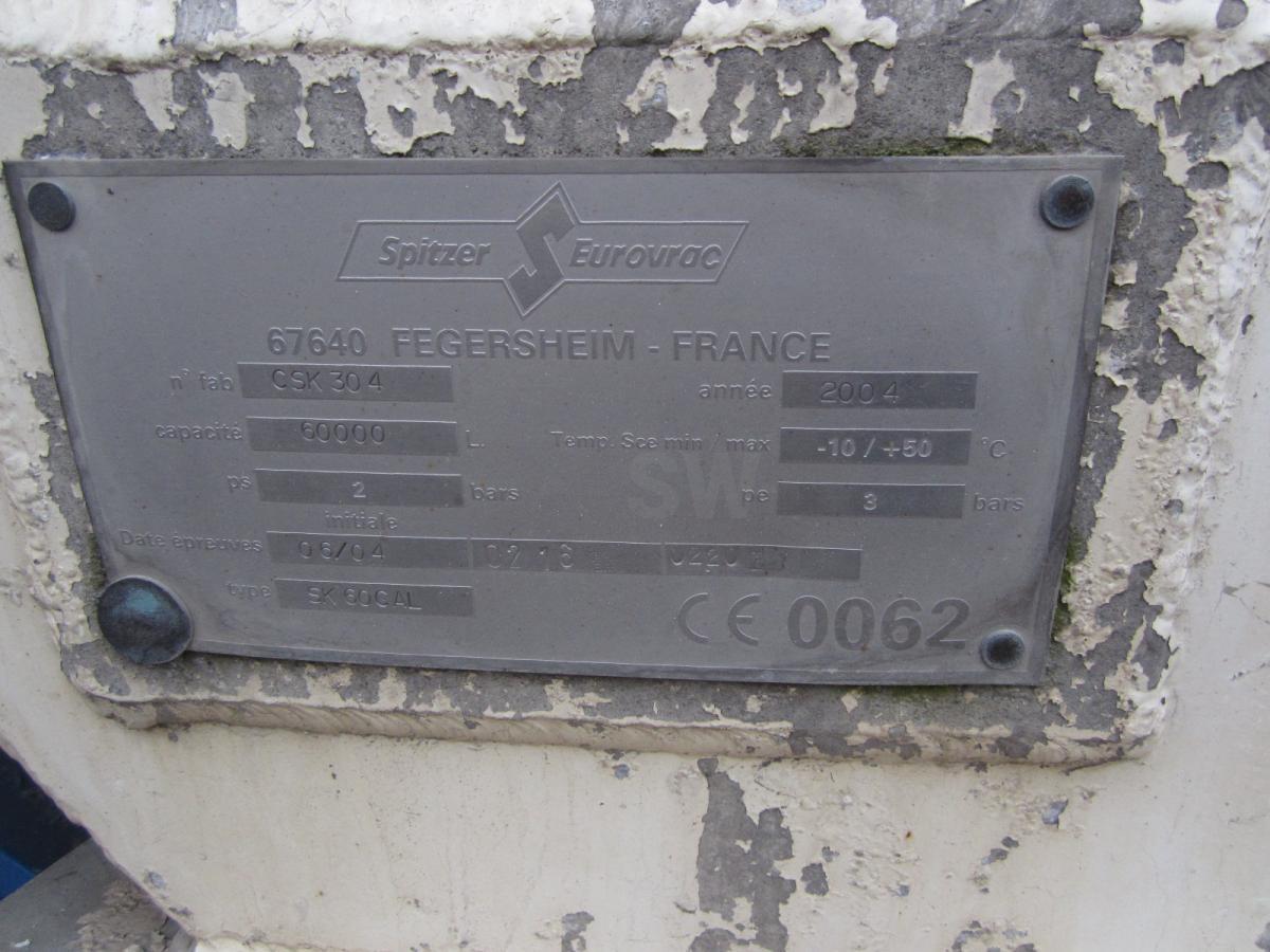 Semi-remorque citerne Spitzer