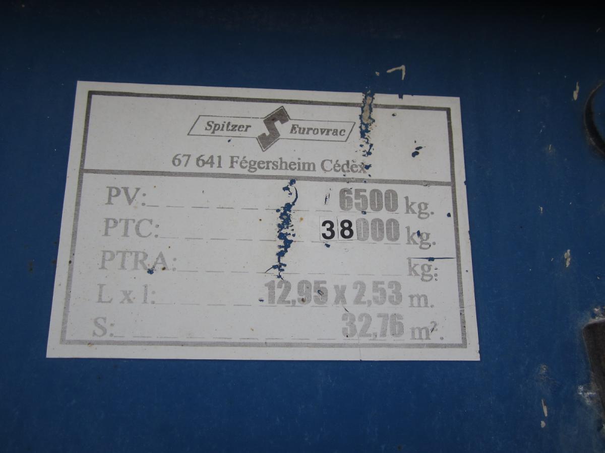 Semi-remorque citerne Spitzer