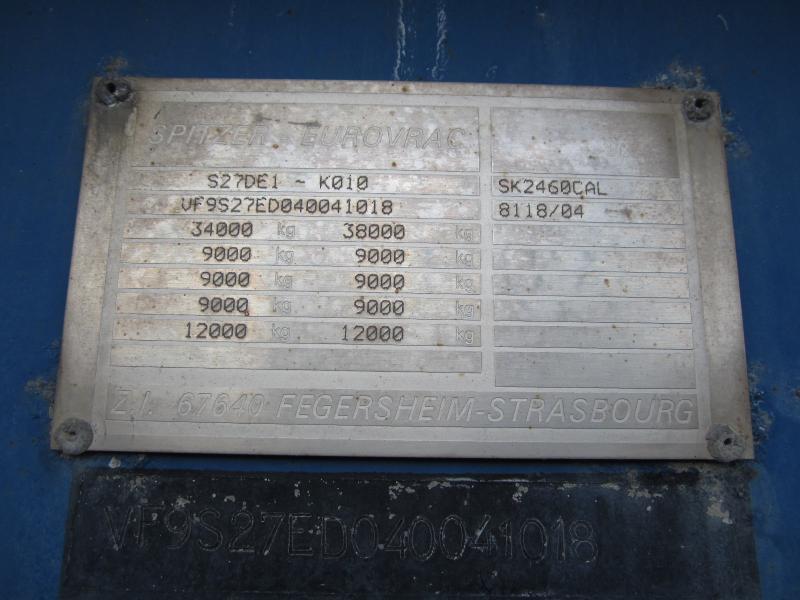 Semi-remorque citerne Spitzer