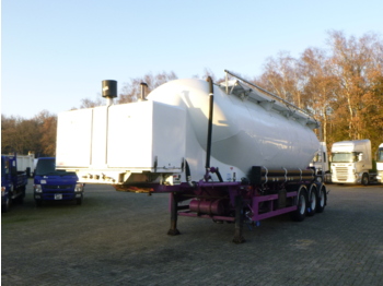 Spitzer Powder tank alu 37 m3 + engine/compressor - semi-remorque citerne