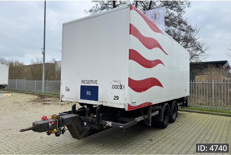 Semi-remorque fourgon Jumbo TM 200 CE
