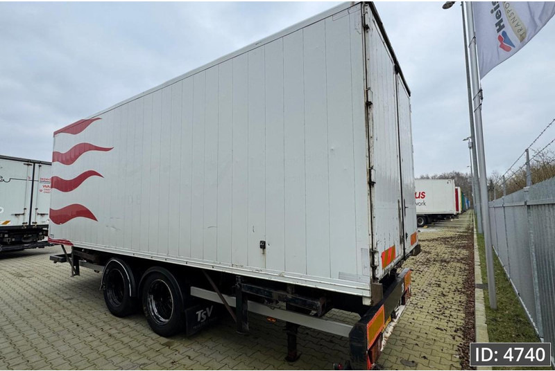 Semi-remorque fourgon Jumbo TM 200 CE