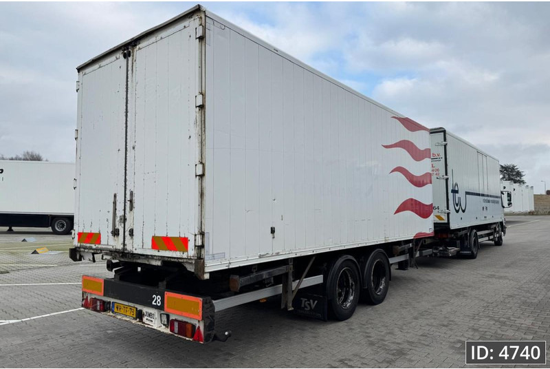 Semi-remorque fourgon Jumbo TM 200 CE