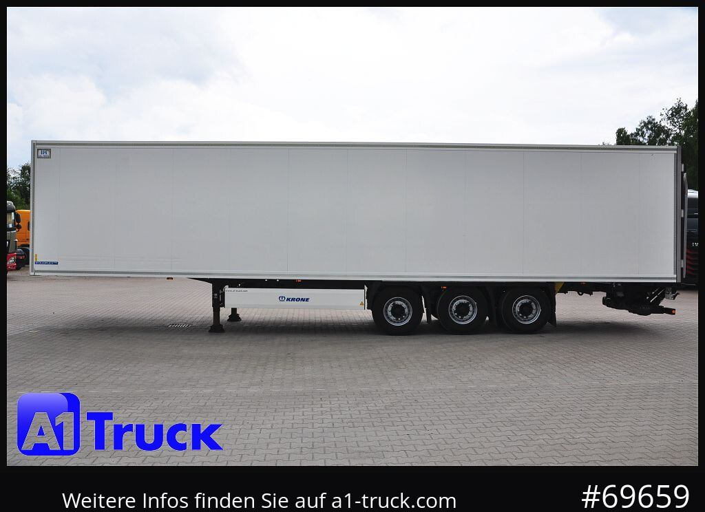 Semi-remorque fourgon KRONE SDK 27, ISo Koffer, LBW Lift 145 tkm