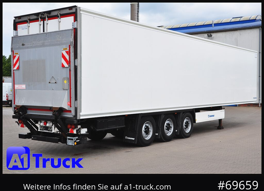 Semi-remorque fourgon KRONE SDK 27, ISo Koffer, LBW Lift 145 tkm