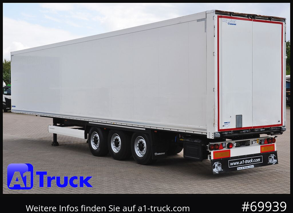 Semi-remorque fourgon KRONE SDK 27, Koffer, 154.431km, Zurrösen, 1 Vorbesitzer