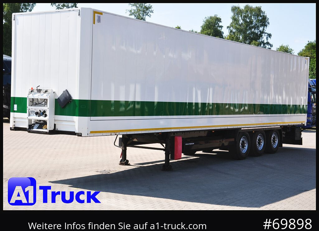 Semi-remorque fourgon KRONE SDK 27, Koffer, 1 Vorbesitzer, Doppelstock