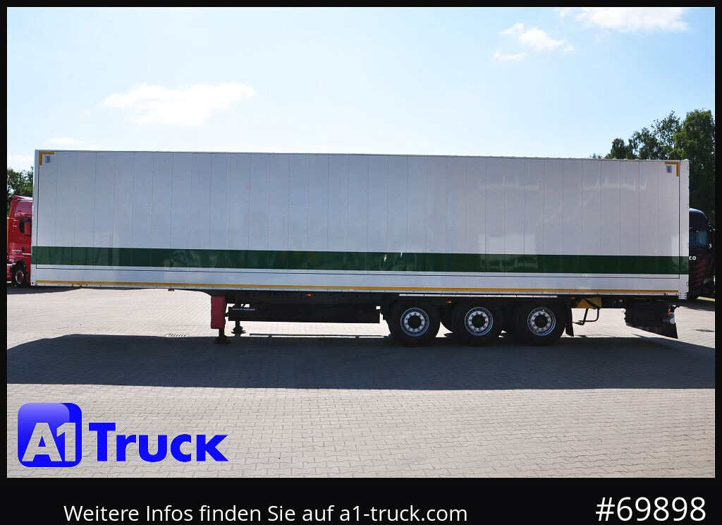Semi-remorque fourgon KRONE SDK 27, Koffer, 1 Vorbesitzer, Doppelstock