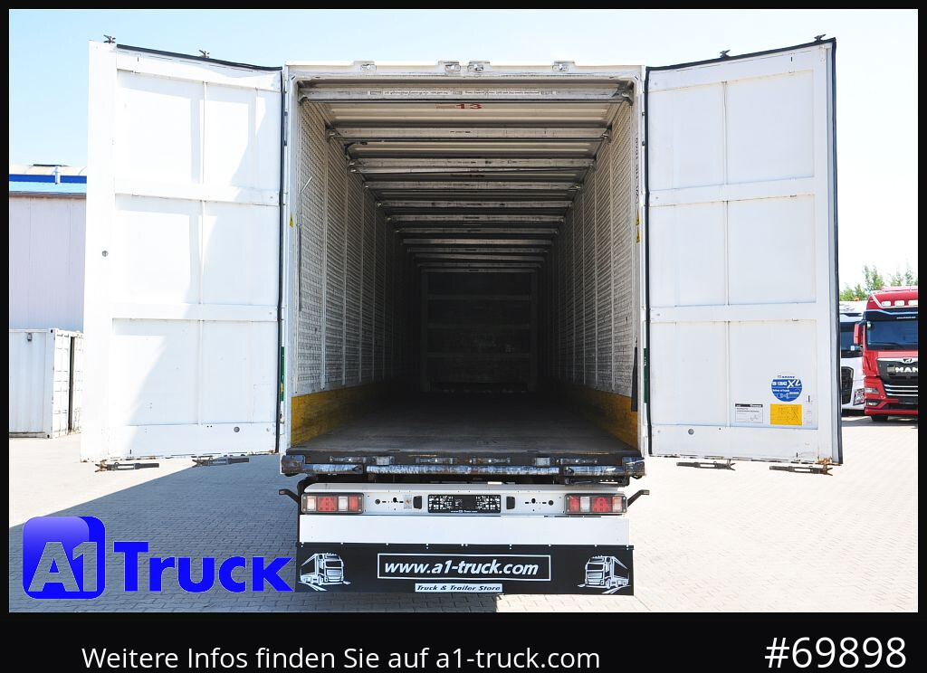 Semi-remorque fourgon KRONE SDK 27, Koffer, 1 Vorbesitzer, Doppelstock