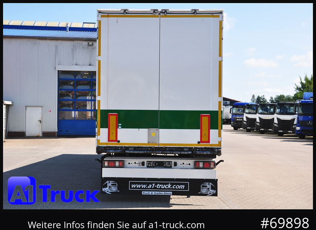 Semi-remorque fourgon KRONE SDK 27, Koffer, 1 Vorbesitzer, Doppelstock