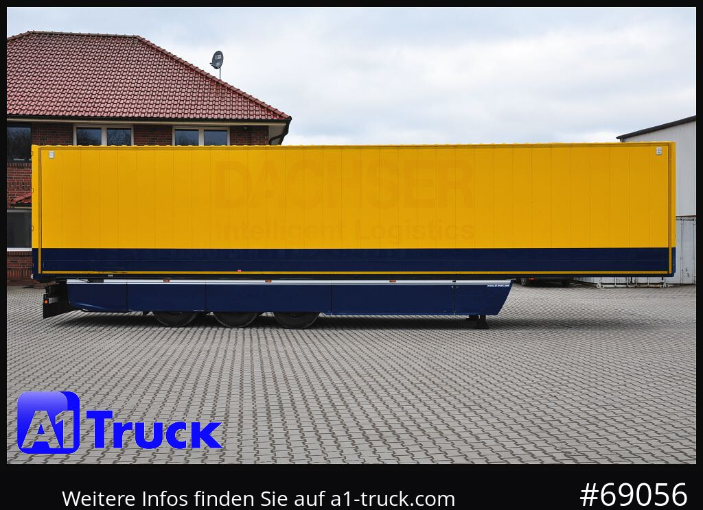 Semi-remorque fourgon KRONE SDK 27, Textil, Doppelstock Safe Liner