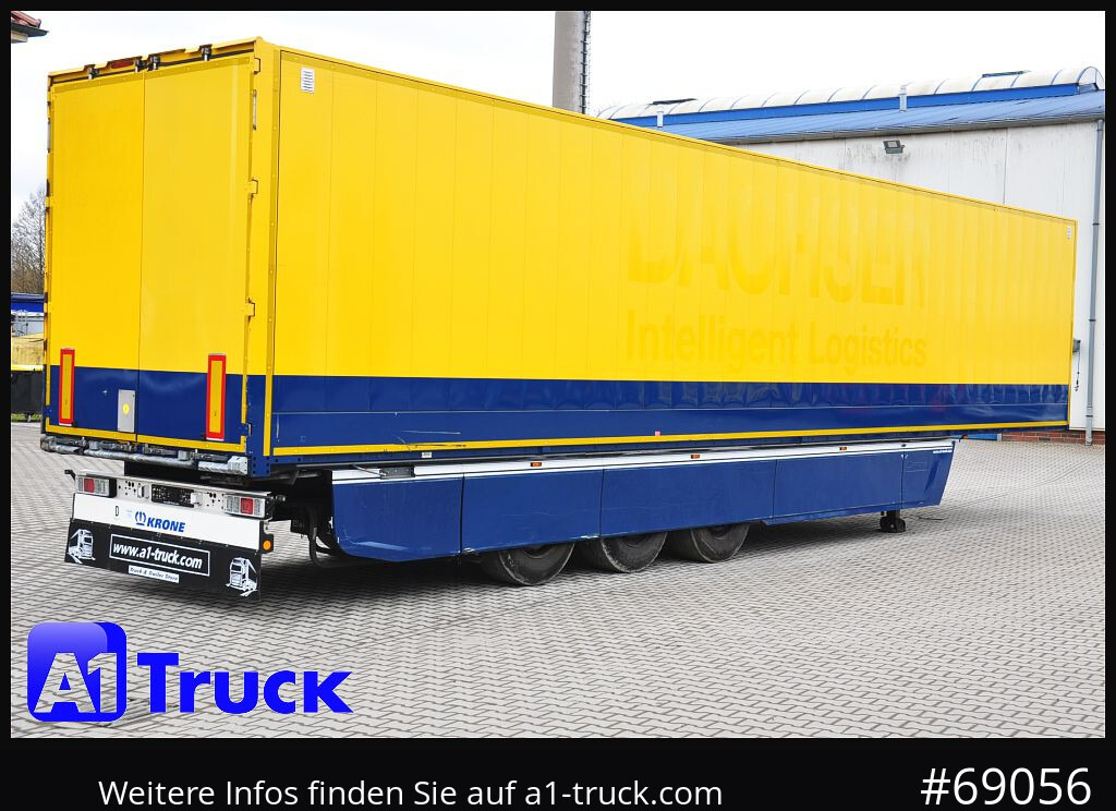 Semi-remorque fourgon KRONE SDK 27, Textil, Doppelstock Safe Liner
