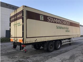 Semi-remorque fourgon / - Kofferauflieger 2 Achs Koffer