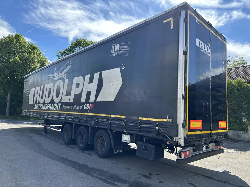 Semi-remorque fourgon Kögel MEGA Tautliner mit ROLLENBETT Flughafentr. MEGA Tautliner mit ROLLENBETT Flughafentr.
