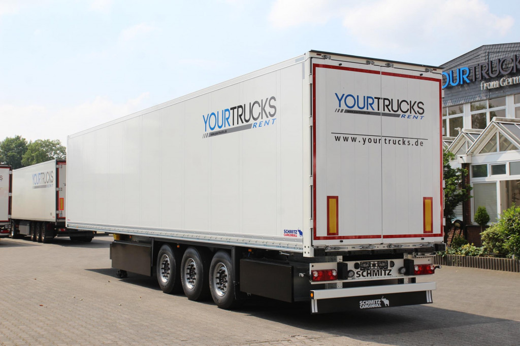 Semi-remorque fourgon SCHMITZ Koffer    DS Liftachse 4x Pal.-Kasten NEU !