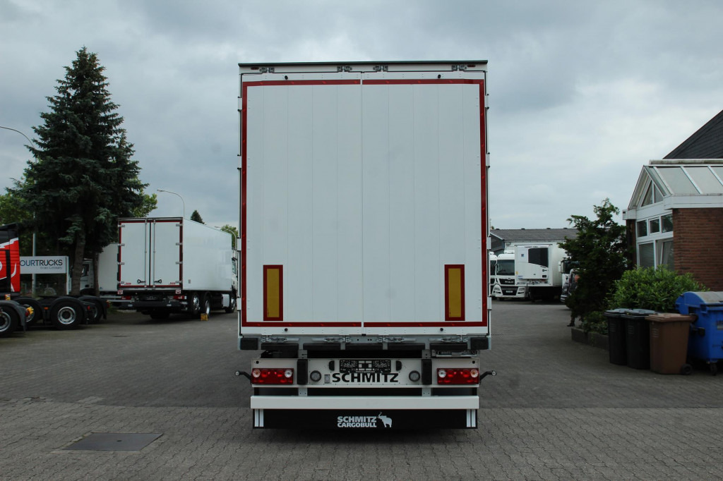 Semi-remorque fourgon SCHMITZ Koffer    DS Liftachse 4x Pal.-Kasten NEU !