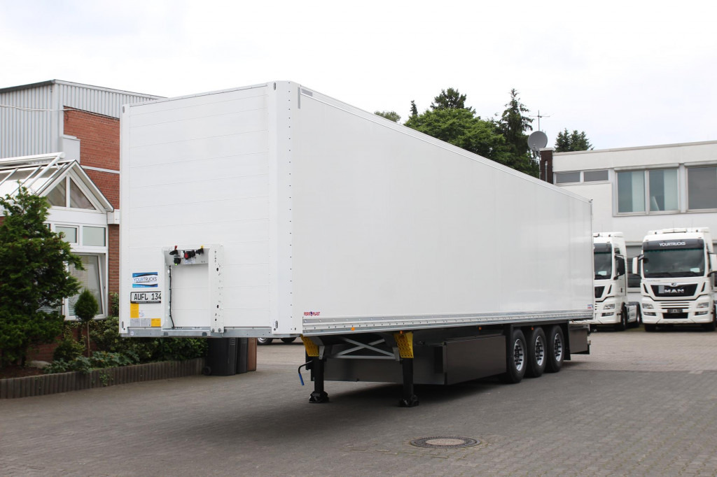 Semi-remorque fourgon SCHMITZ Koffer    DS Liftachse 4x Pal.-Kasten NEU !