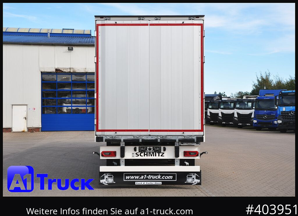Semi-remorque fourgon SCHMITZ SBO 24, Liftachse, Palettenkasten, NEU sofort verfügbar